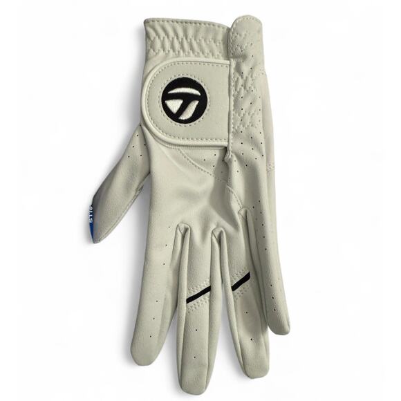 New TaylorMade Ladies Stratus Tech Golf Glove N6407418 White LLH-M - Picture 5 of 9